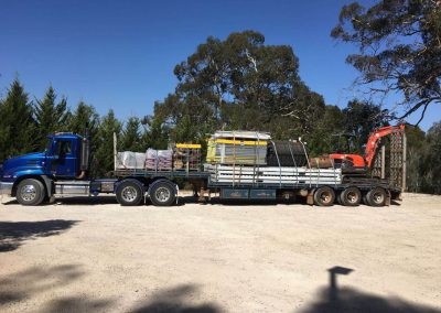 A Wrenhaven weed spraying vehicle in the Barossa Valley