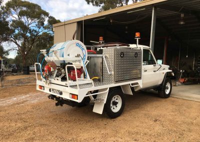 Weed Control Truck built to Wrenhaven's Specifications